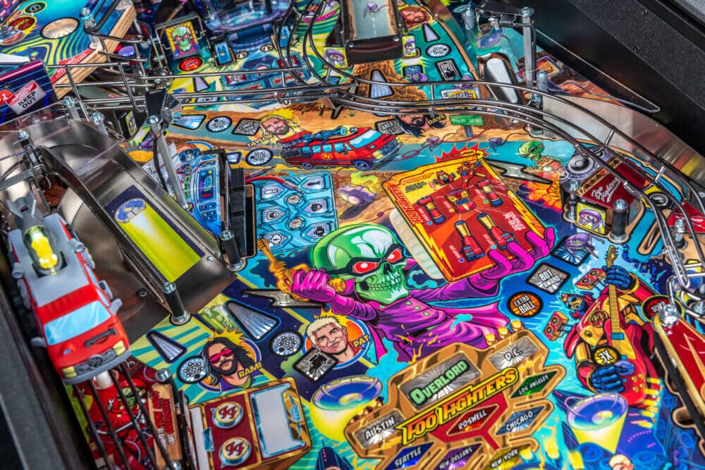 Foo Fighters Premium Edition Pinball Machine