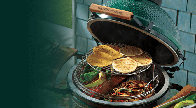 big green egg demo