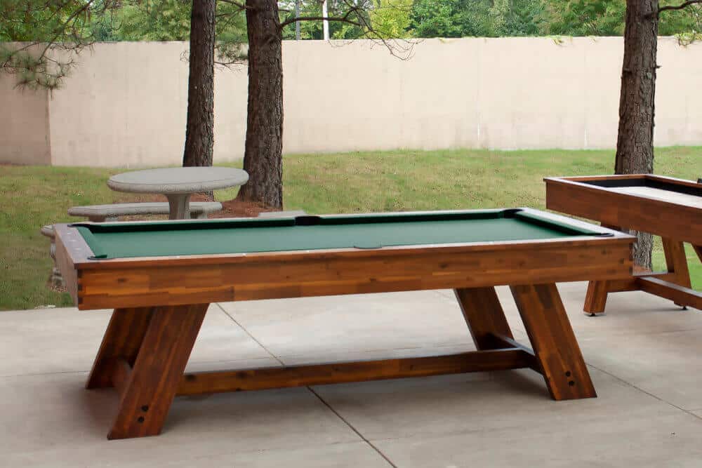 Barren Outdoor Pool Table