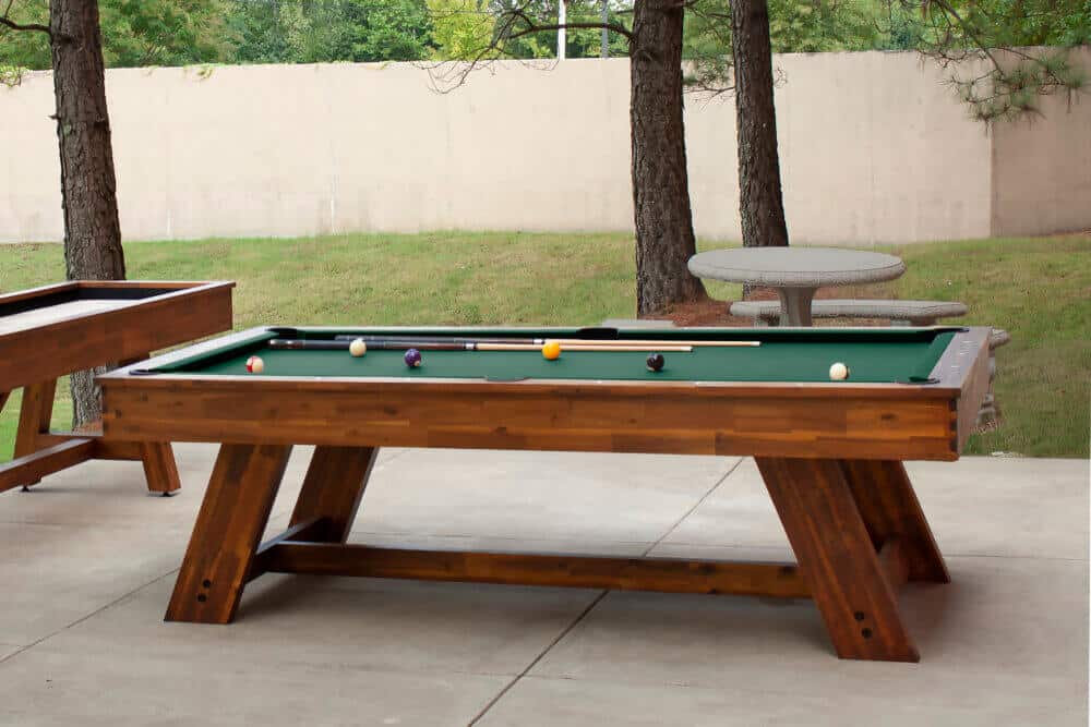 Barren Outdoor Pool Table