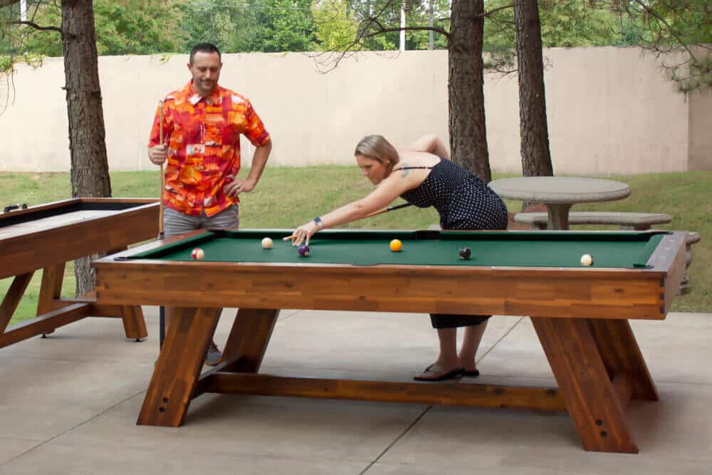 Barren Outdoor Pool Table