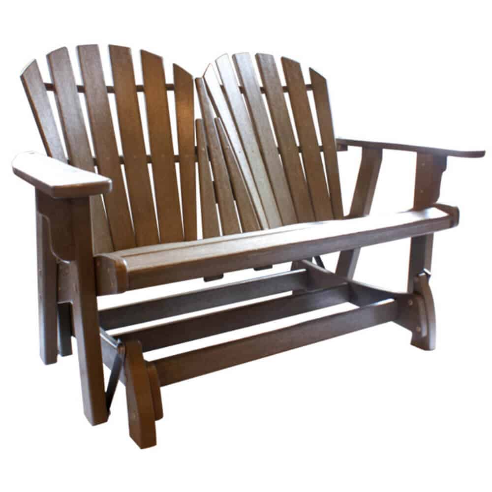 Adirondack Double Glider Bench