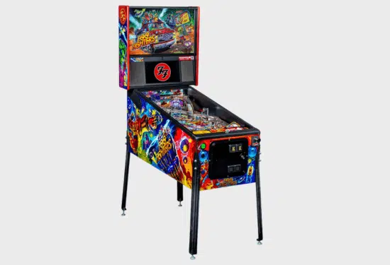 foo fighters pinball arcade machine