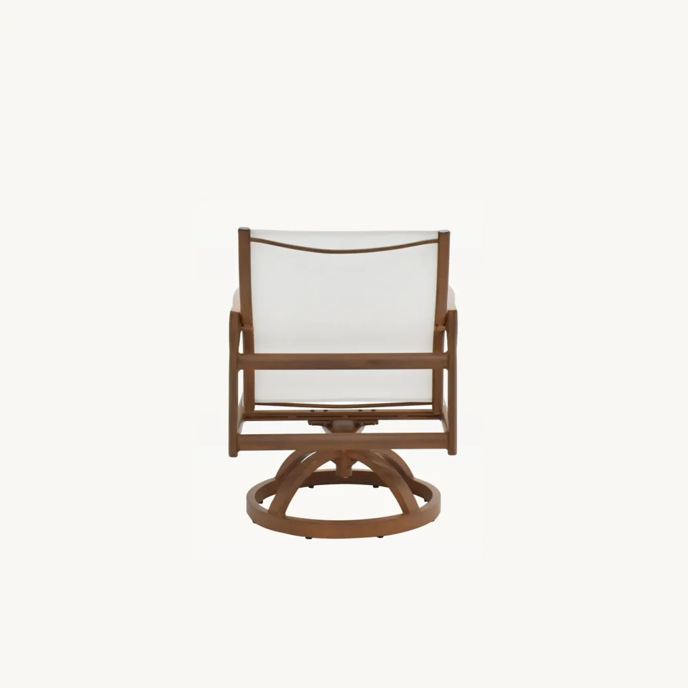 Berkeley Sling Swivel Dining Chair