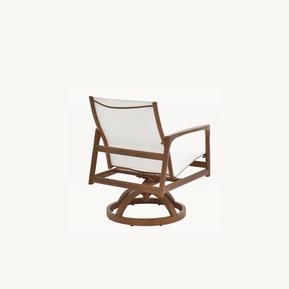 Berkeley Sling Swivel Dining Chair