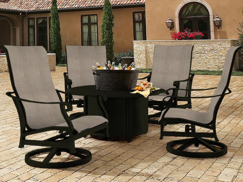 Altra 49 Round Firepit Coffee Table
