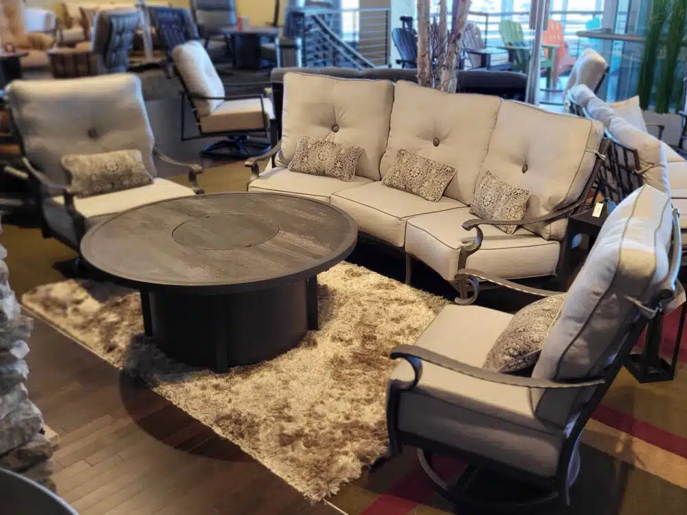 Altra 49 Round Firepit Coffee Table