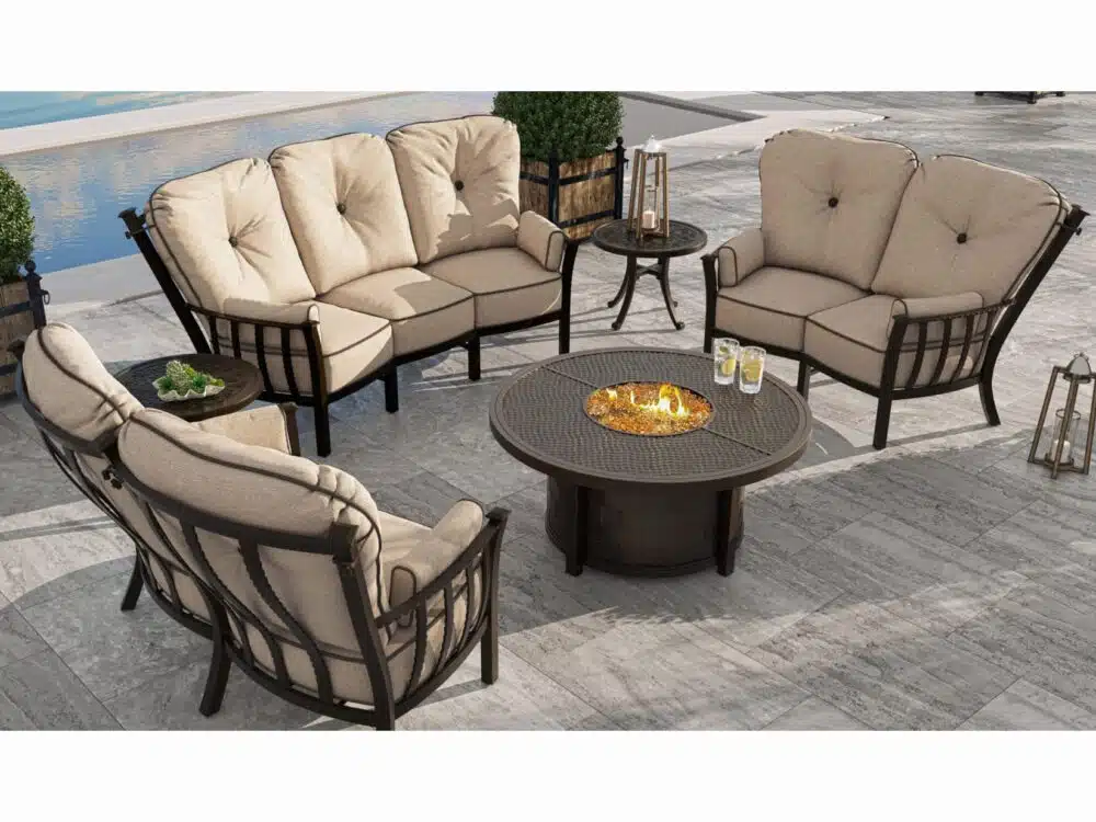 Altra 49 Round Firepit Coffee Table