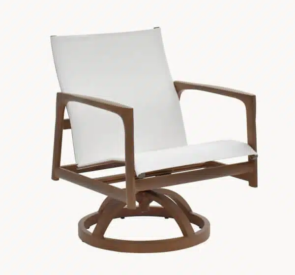 Berkeley Sling Swivel Dining Chair