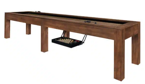 Baylor Rustic Shuffleboard Table