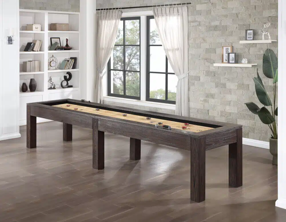 Baylor Rustic Shuffleboard Table