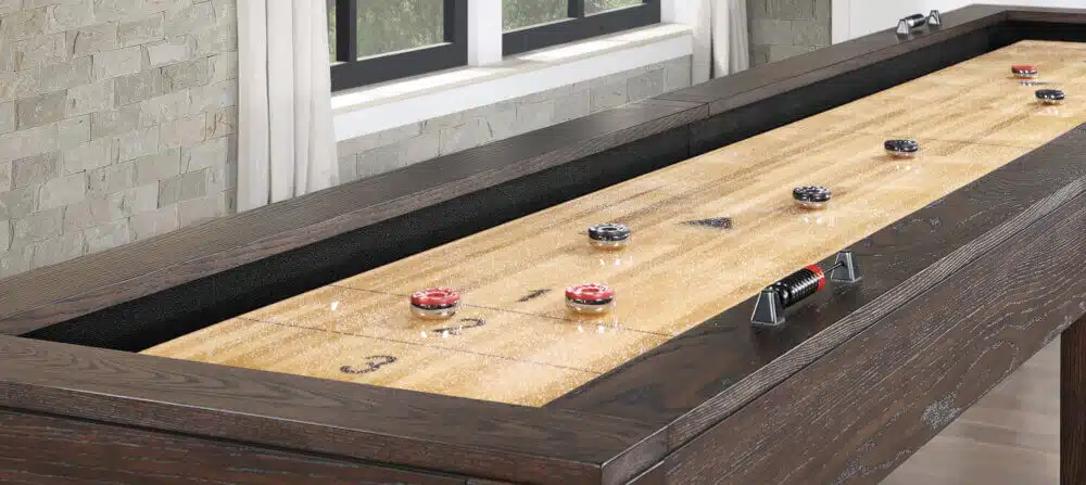 Baylor Rustic Shuffleboard Table