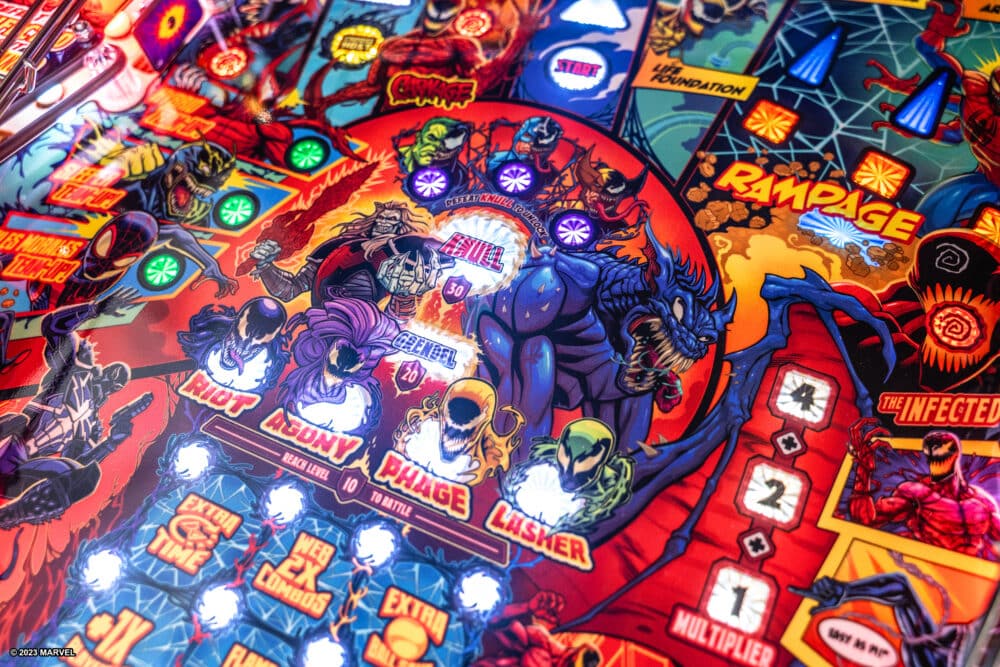 Venom Limited Edition Pinball