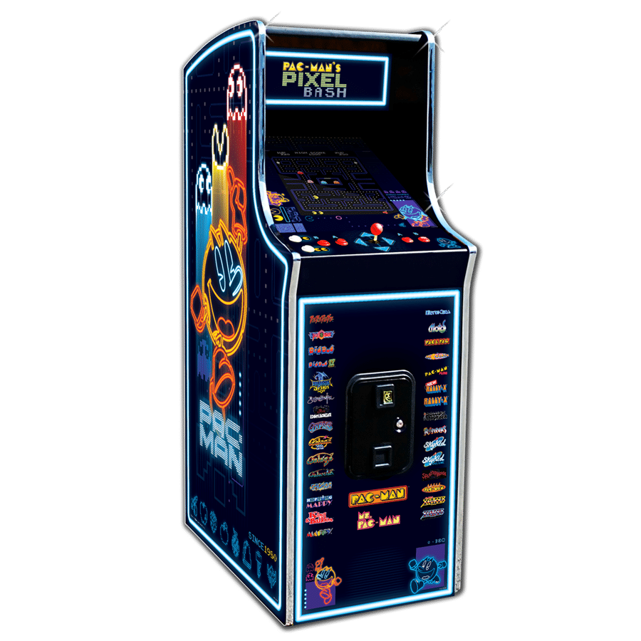 Pacman Pixel Bash Neon Cabaret