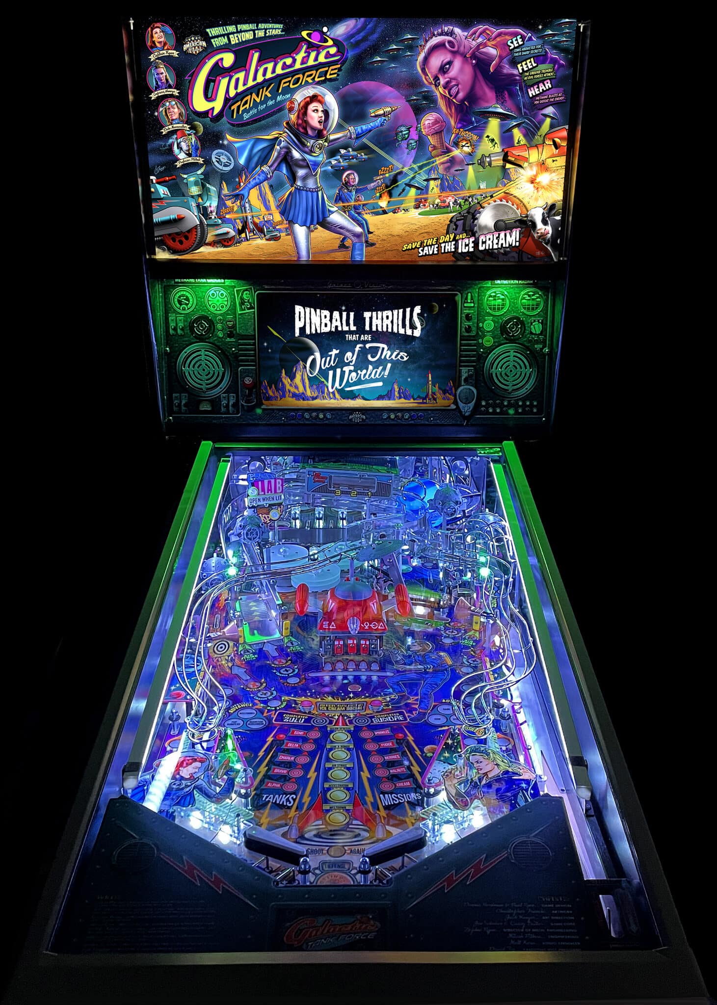 Space Mission Pinball Machine