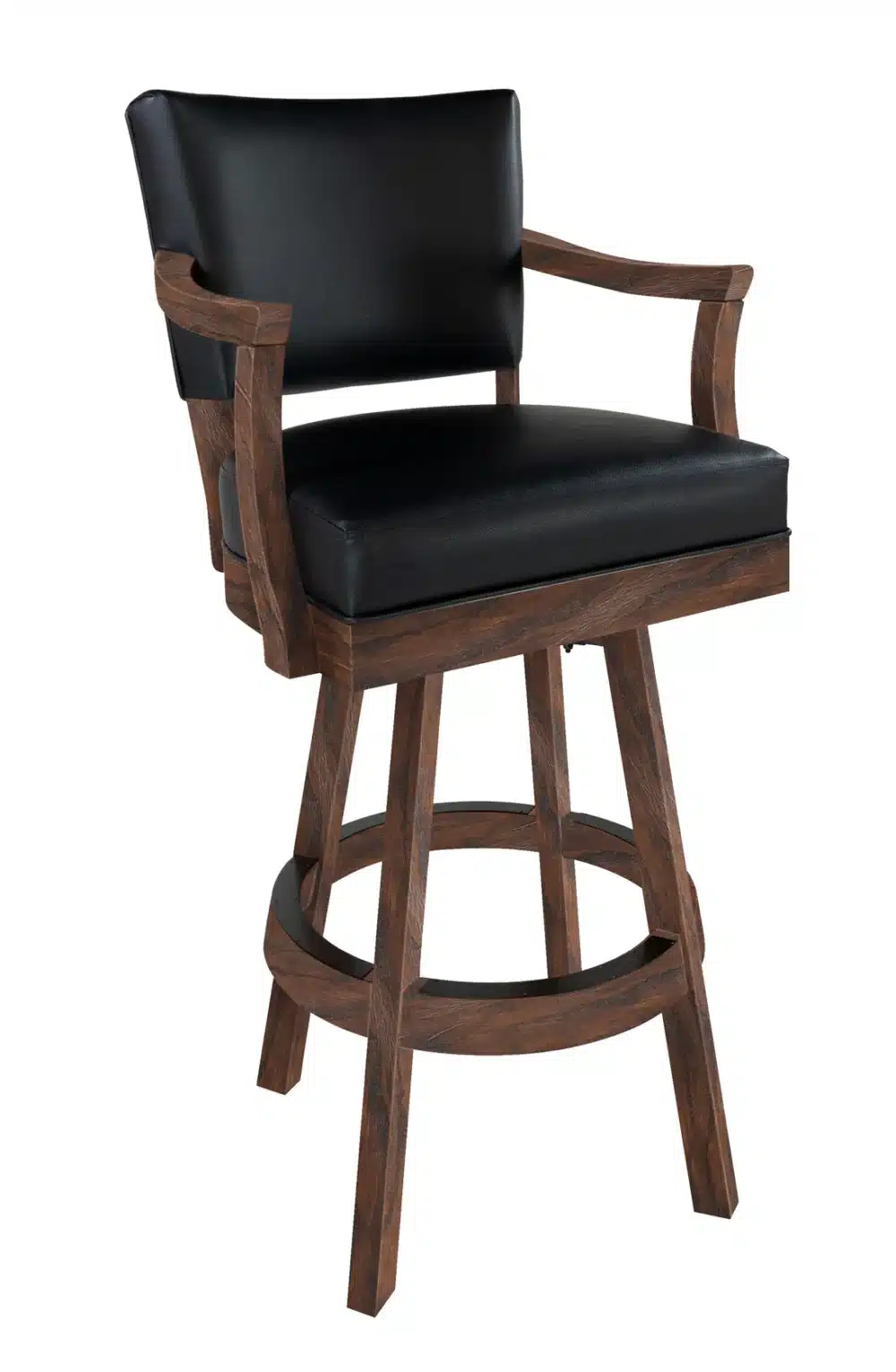 Rustic Backed Barstool