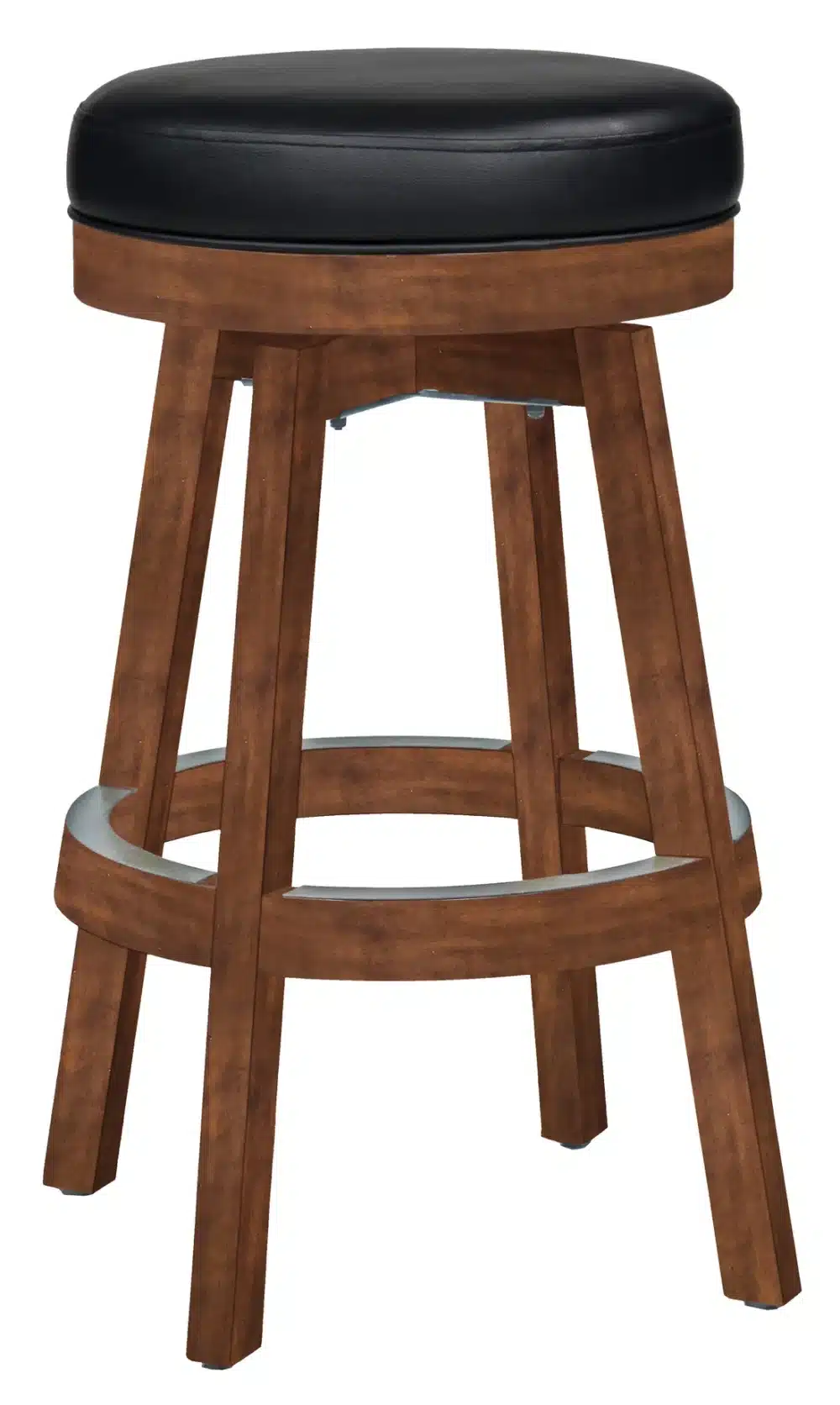 Rustic Backless Barstool