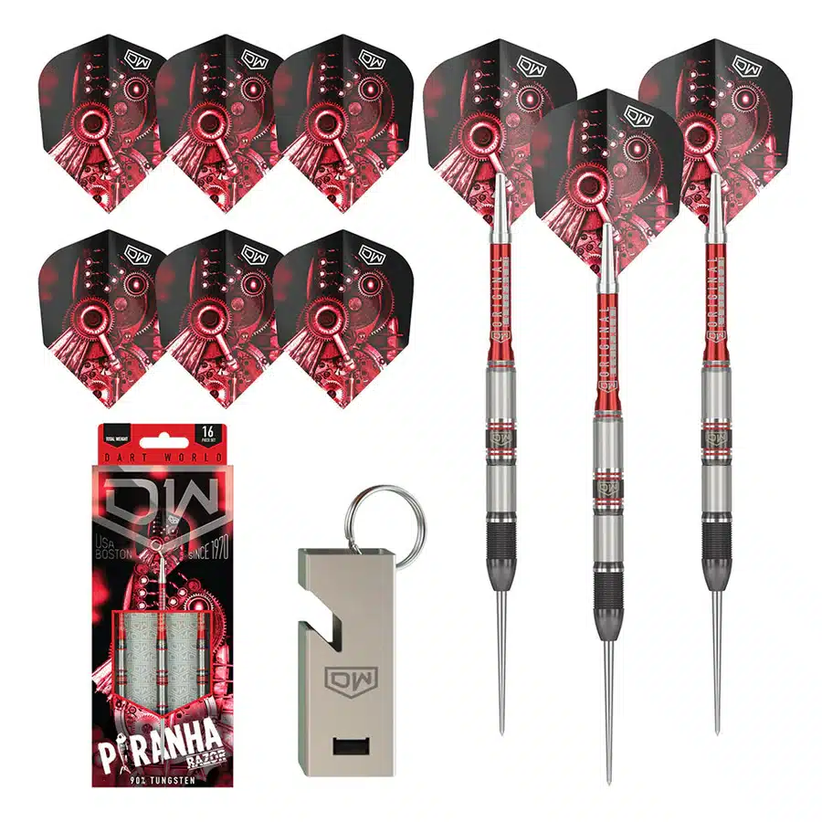DW Piranha Razor Steel Tip Darts