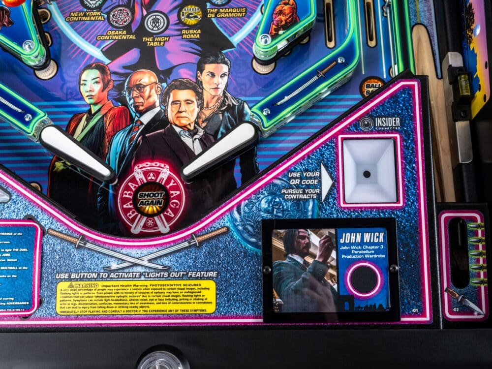 John Wick Limited Edition Pinball