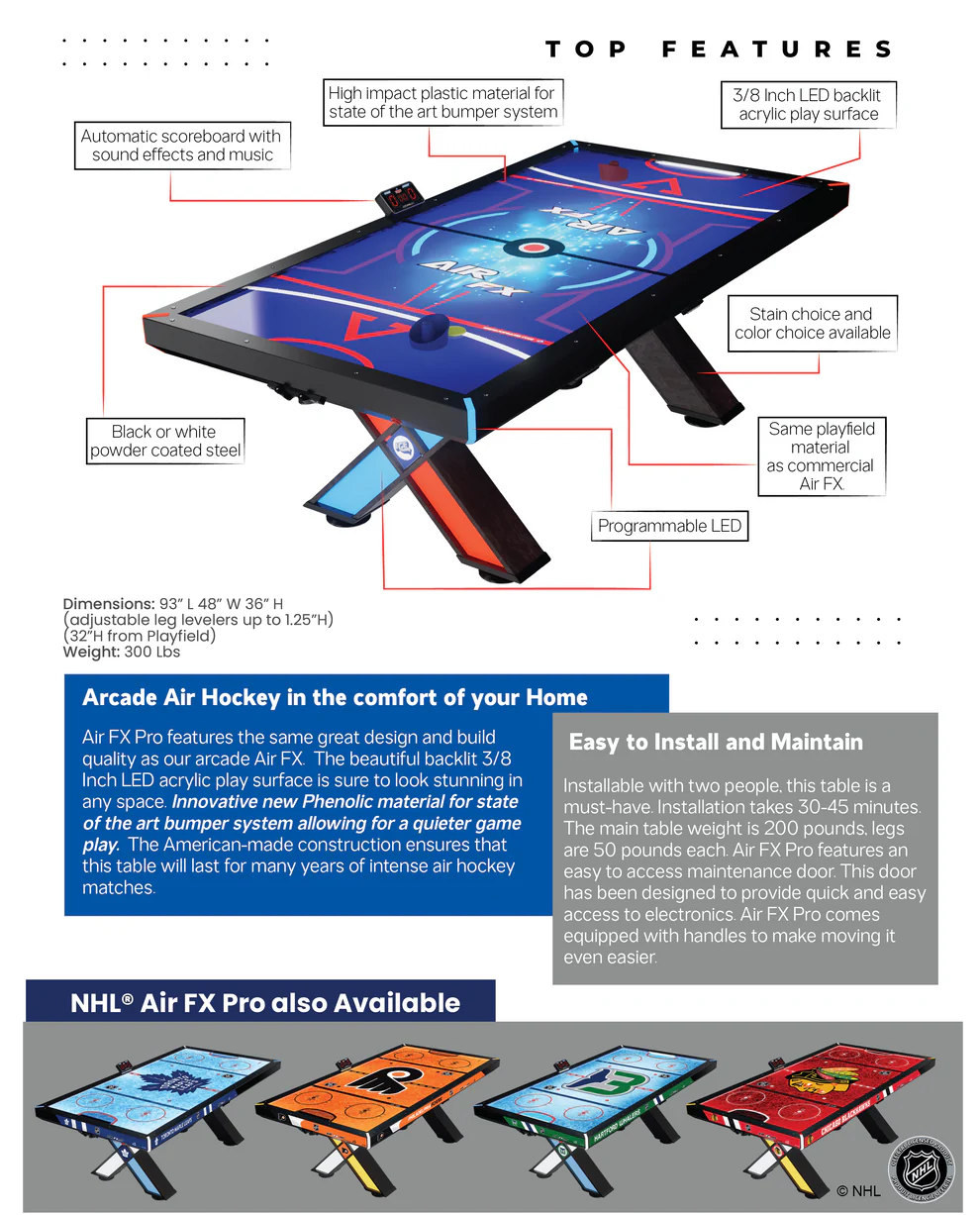 FX Pro Air Hockey