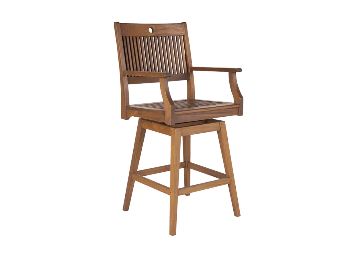 Opal Swivel Bar Height Dining Chair