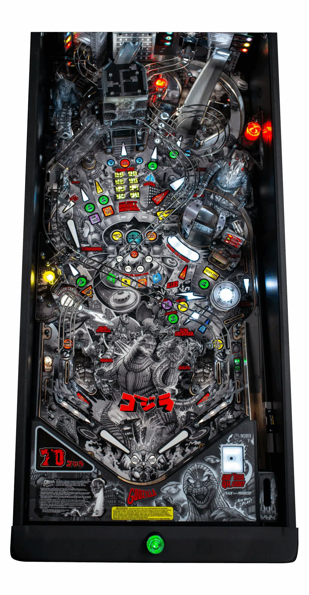 Godzilla 70th Anniversary Premium Pinball