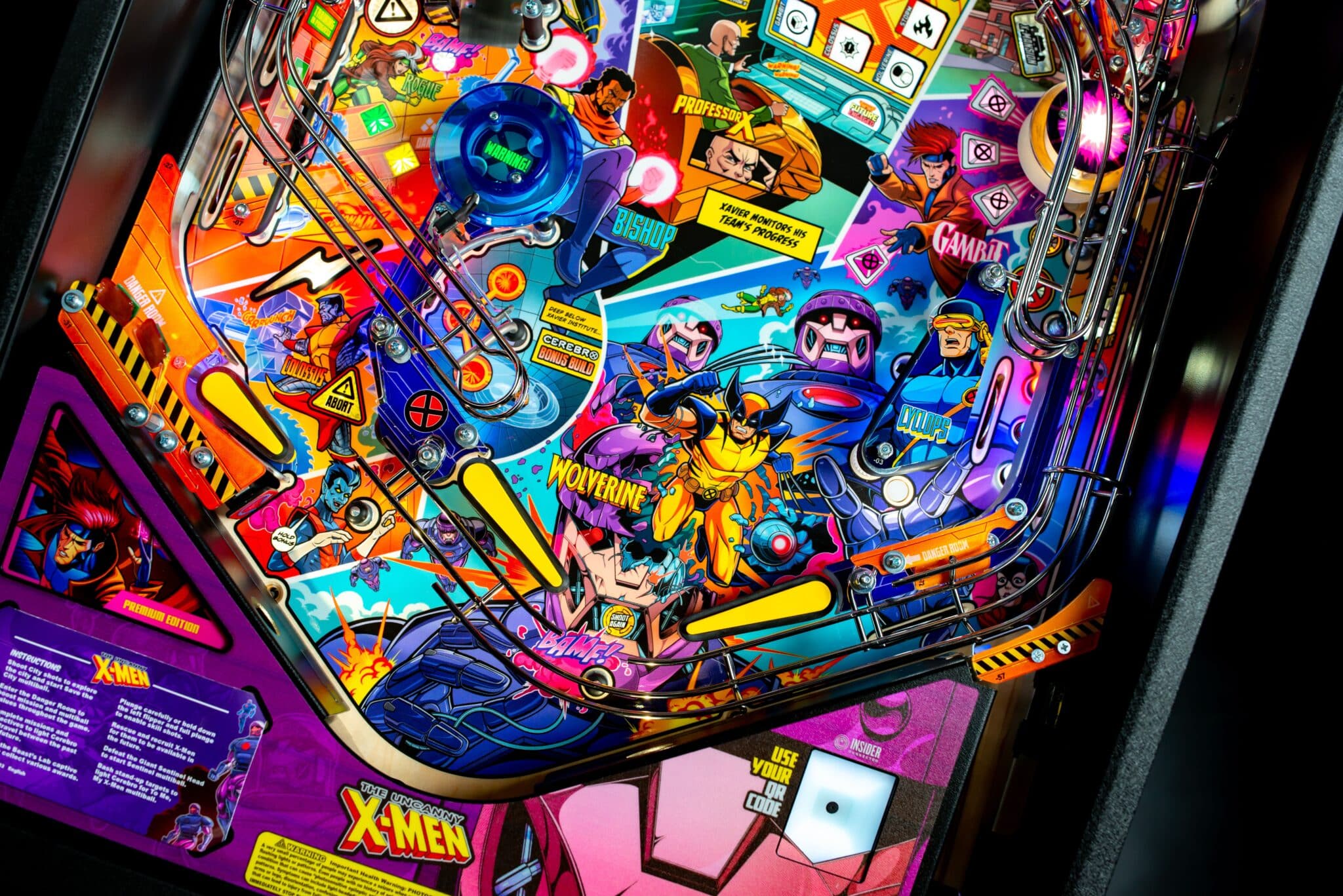 Uncanny X Men Premium Edition Pinball