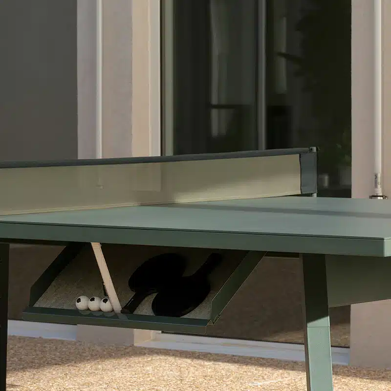 You And Me Monochrome Outdoor Ping Pong Table