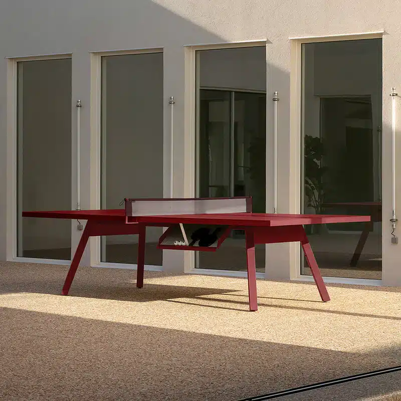 You And Me Monochrome Outdoor Ping Pong Table