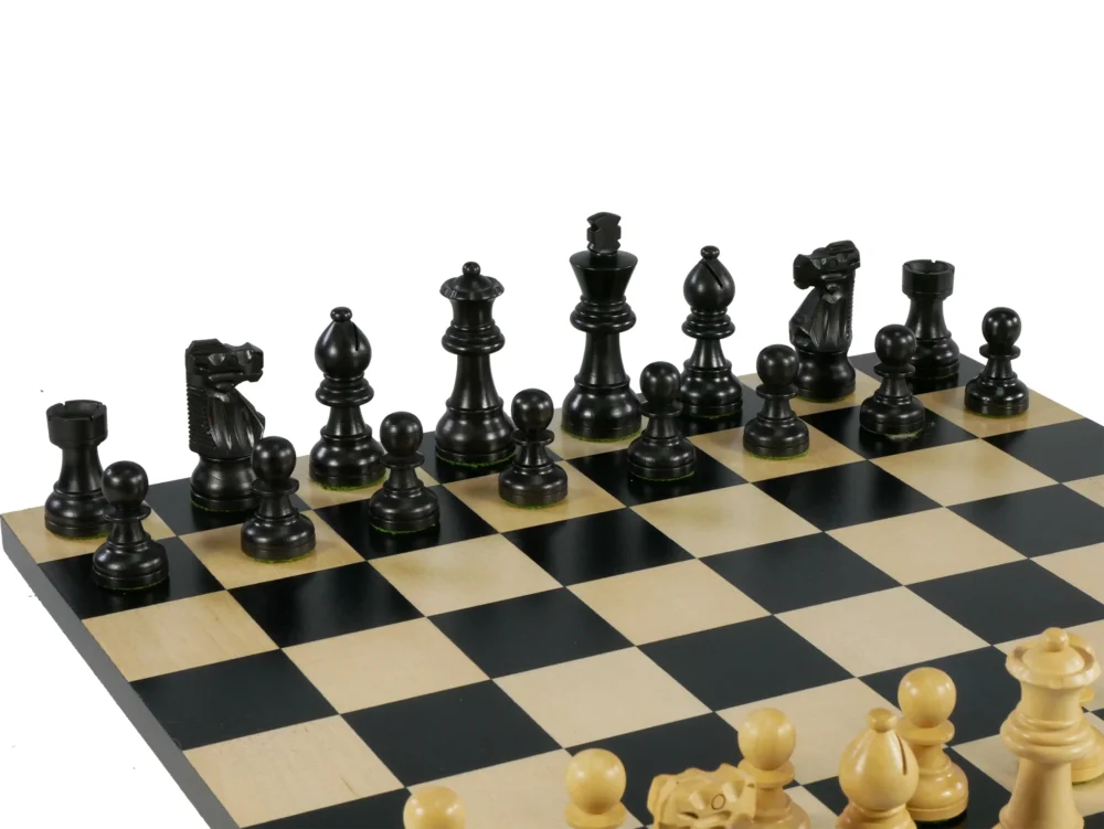Small Black Chess Set