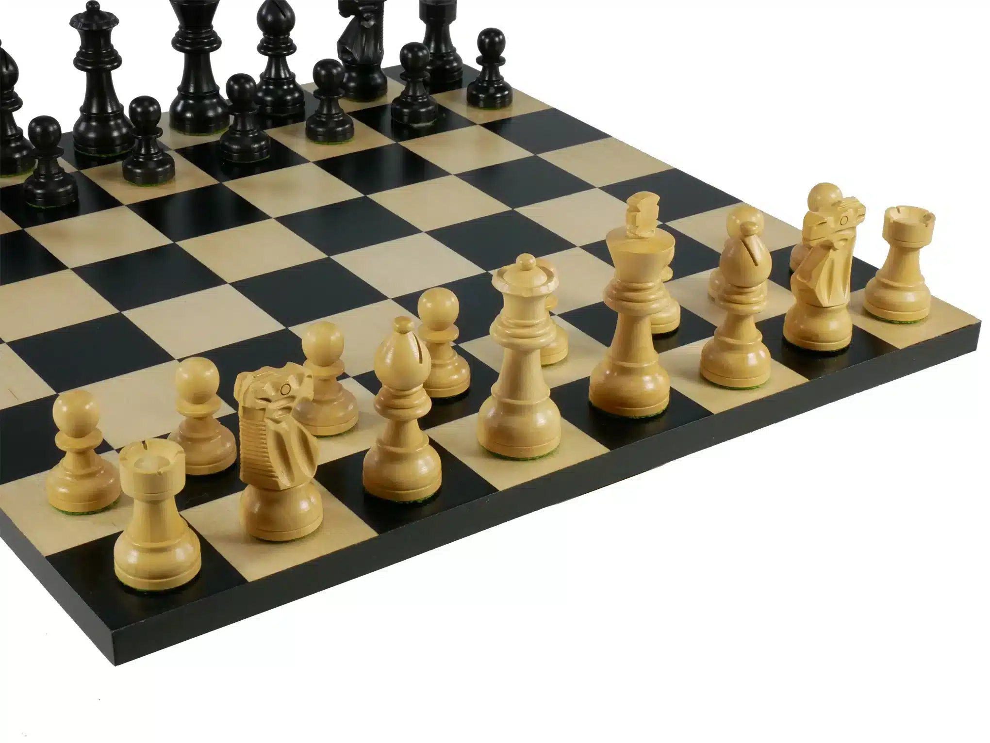Small Black Chess Set