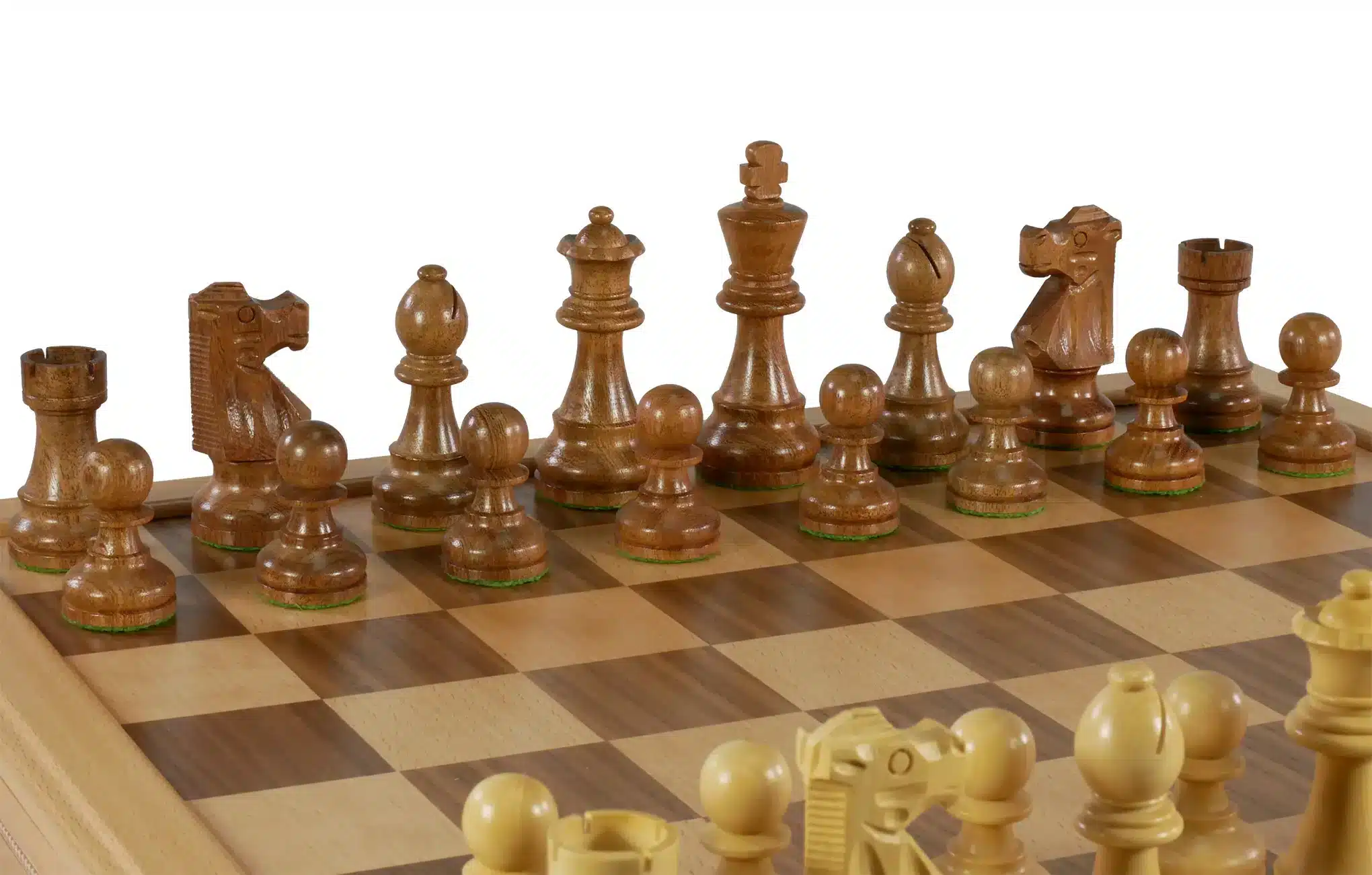 Boxwood and Sheesham Chess Set