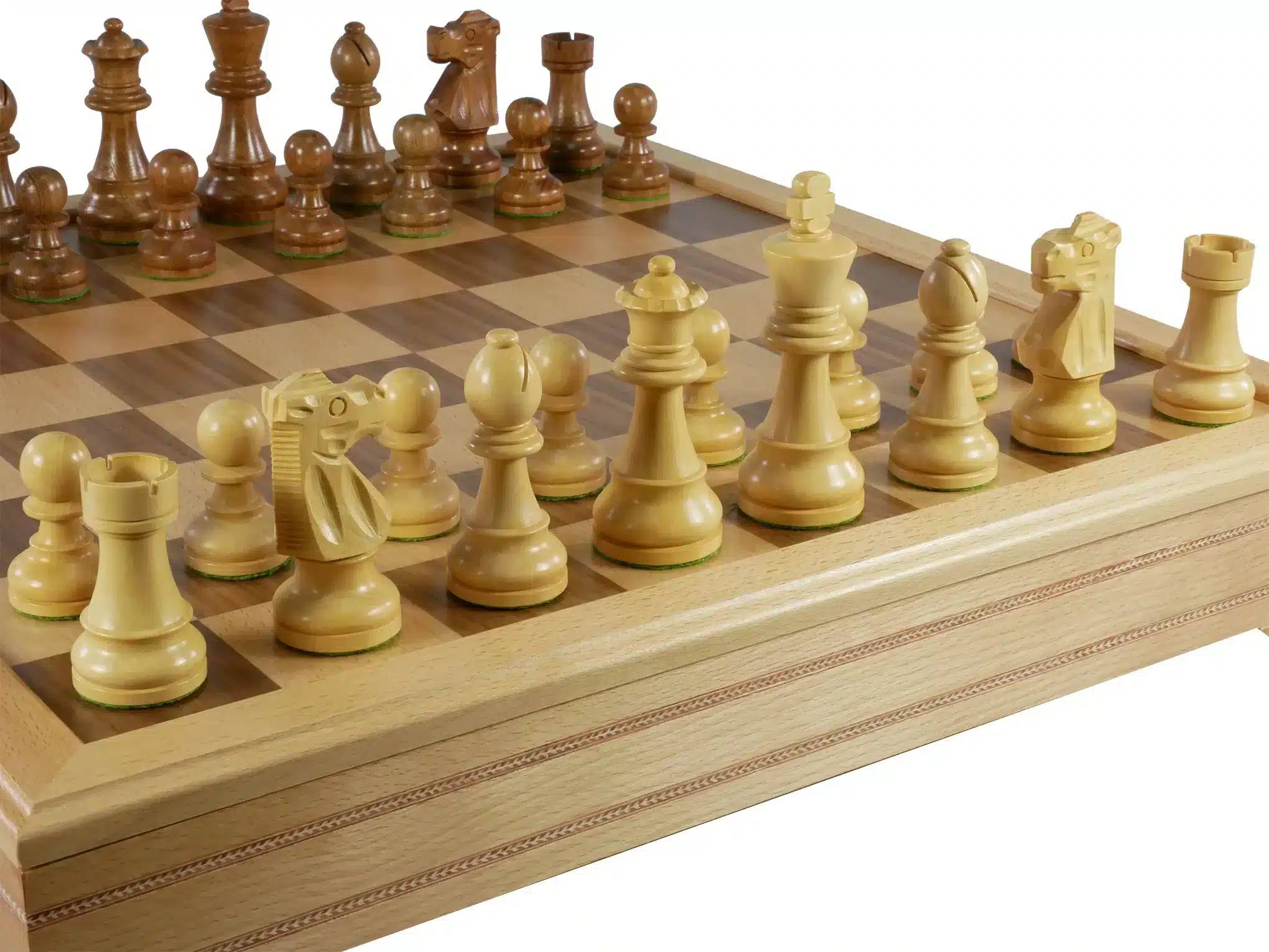 Boxwood and Sheesham Chess Set
