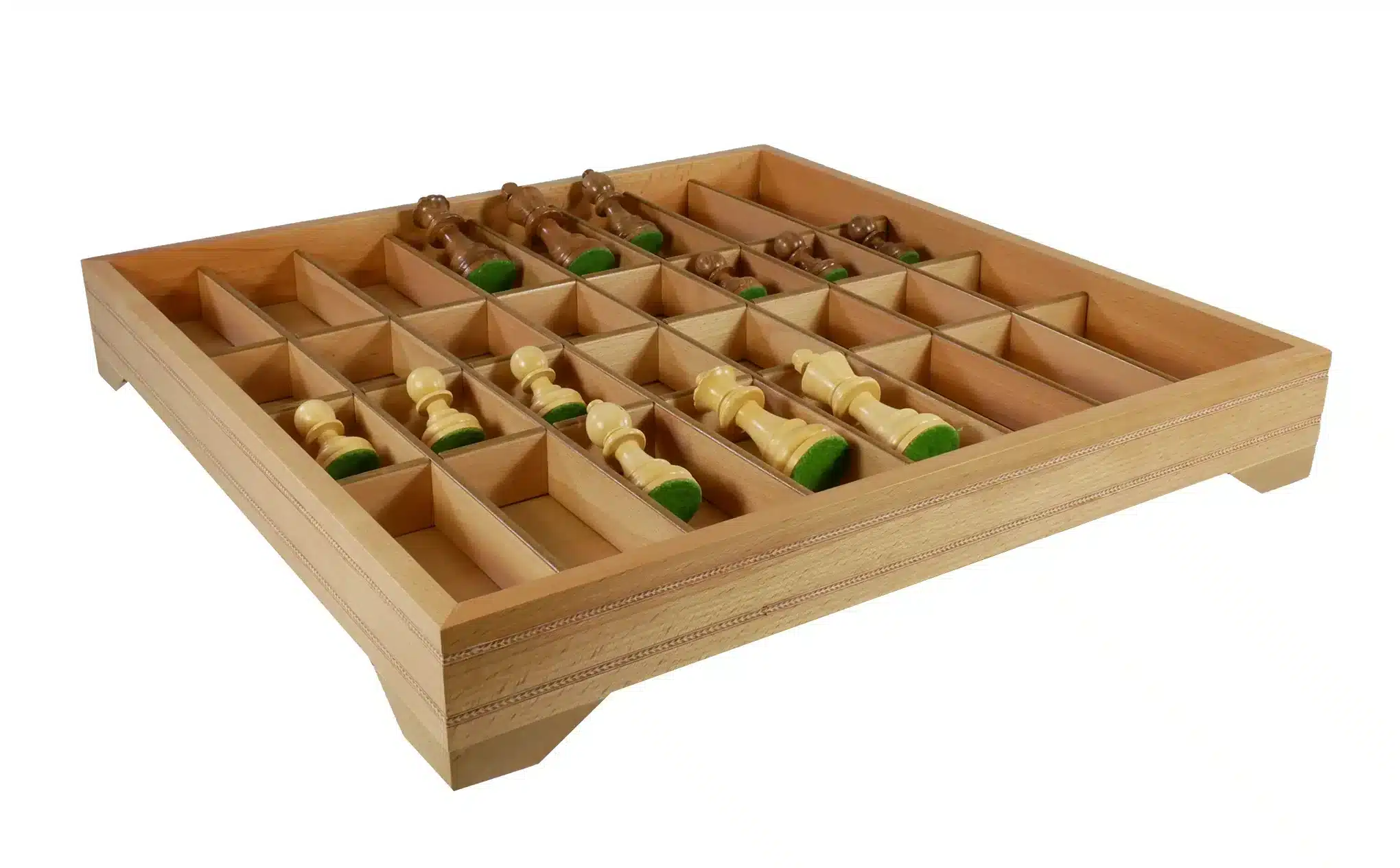 Boxwood and Sheesham Chess Set