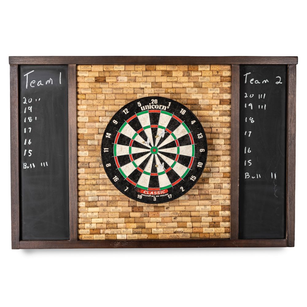 Wine Cork Dart Backboard