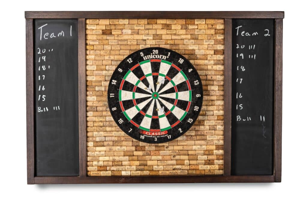 Wine Cork Dart Backboard