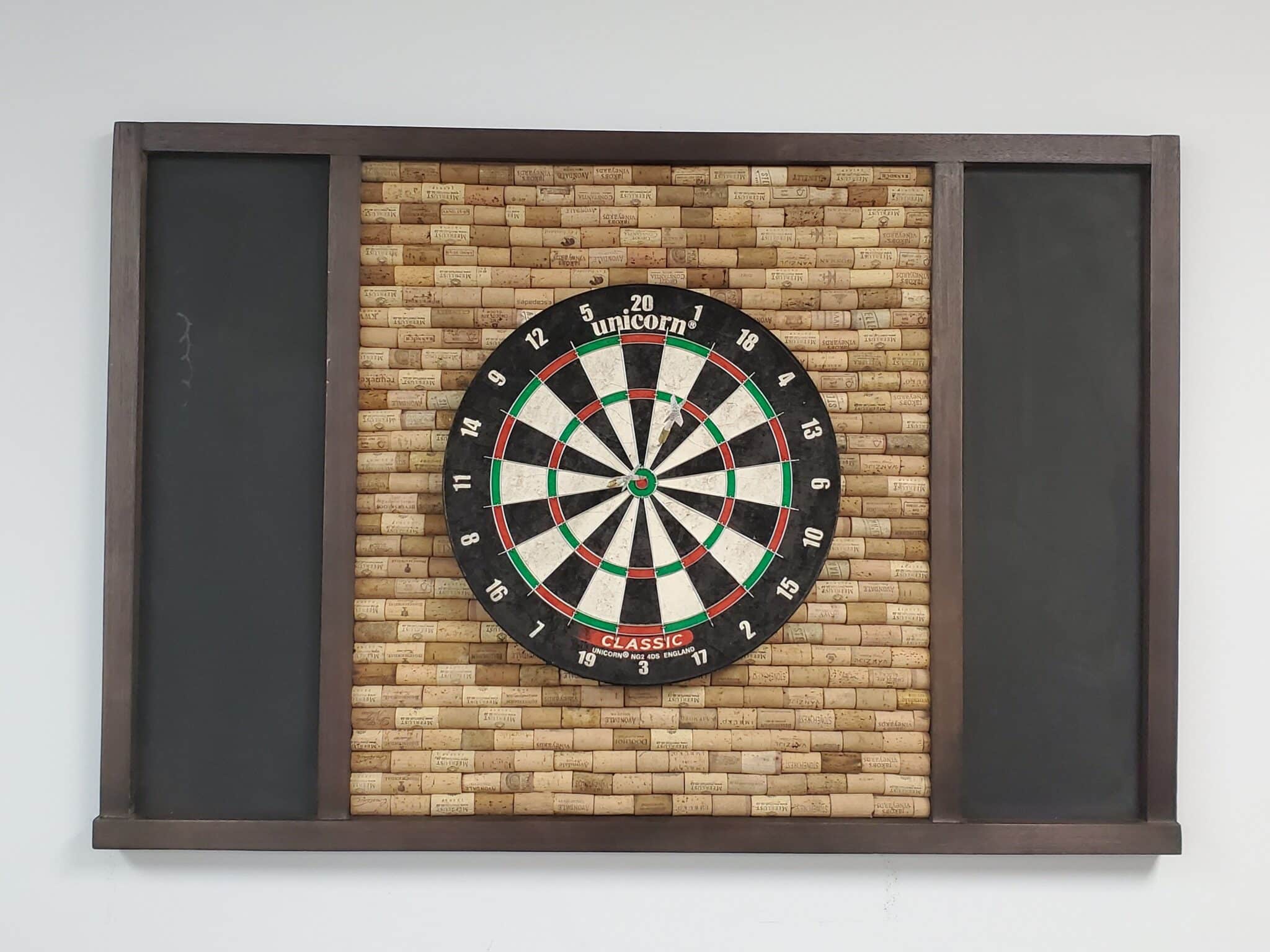 Wine Cork Dart Backboard