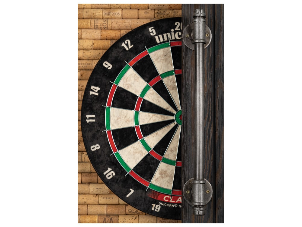 Industrial Dartboard Cabinet