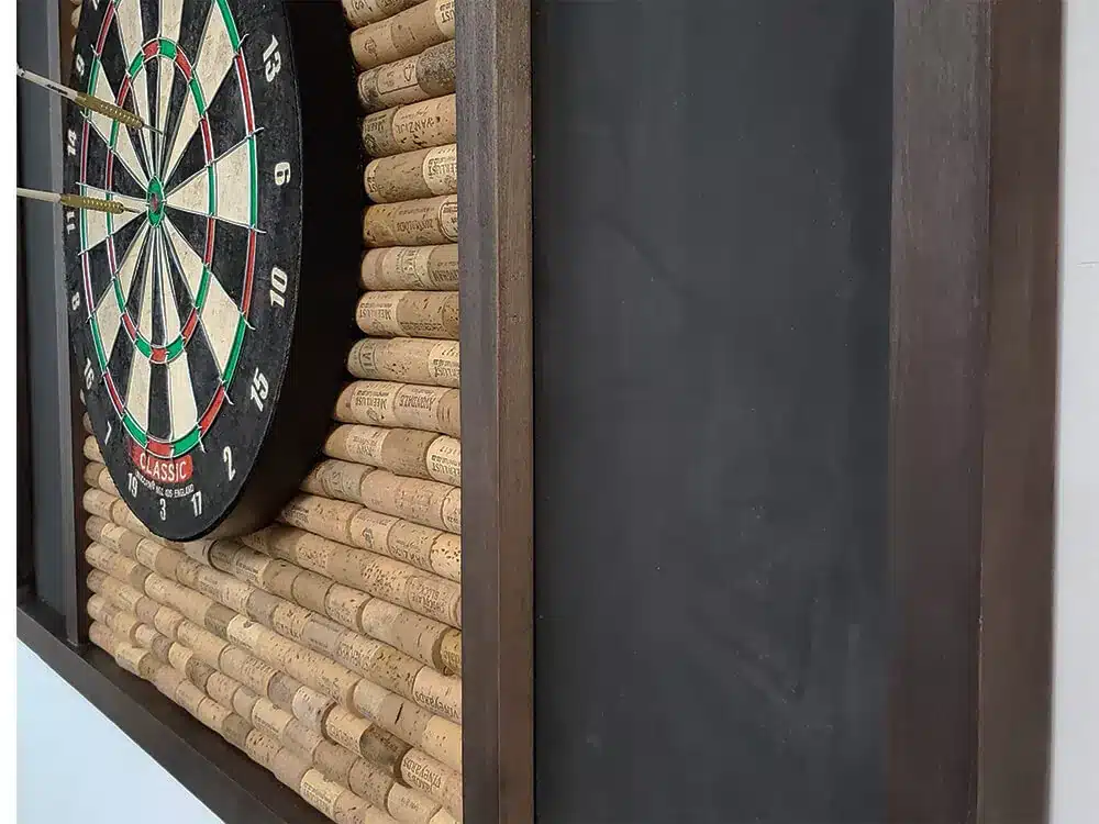 Wine Cork Dart Backboard
