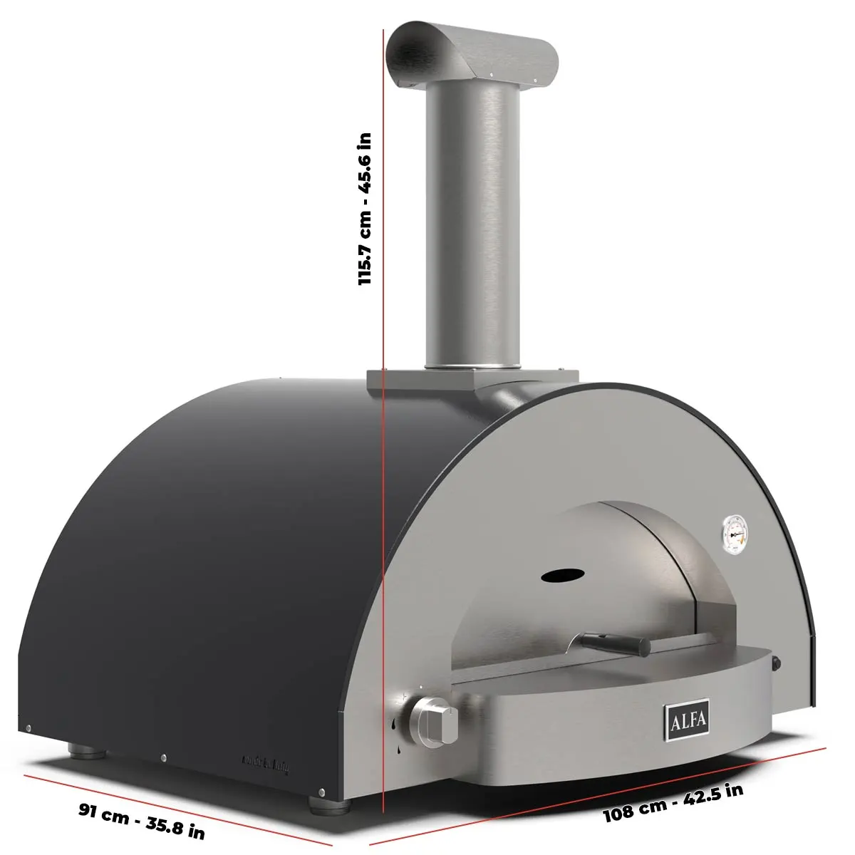 Alfa Classico 4 Pizze Oven
