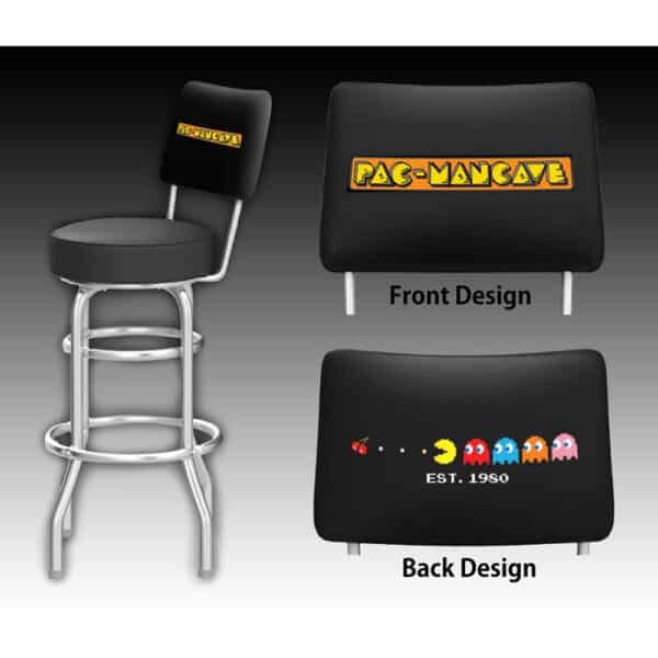 Pac-Mancave Barstool Backrest