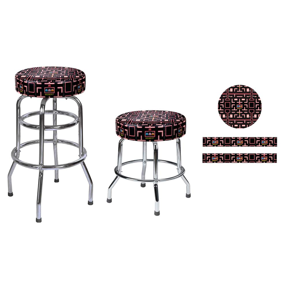 Ms Pac Man Maze Barstool