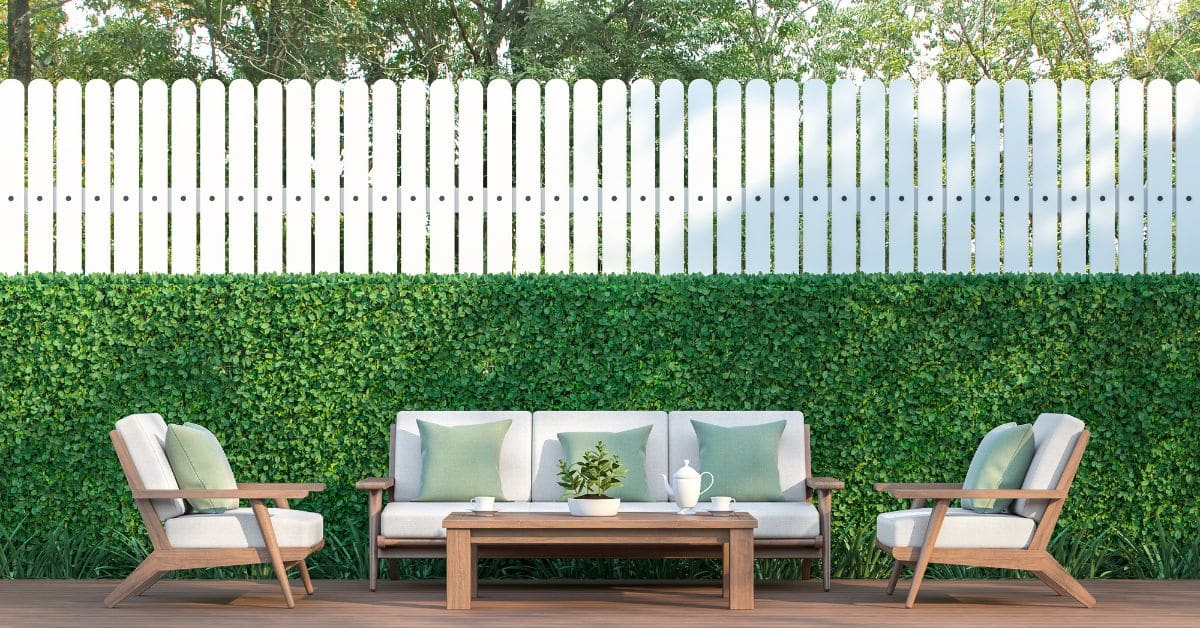 Modern outdoor furniture