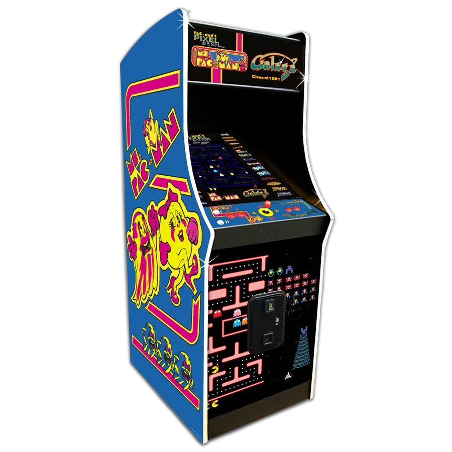 Galaga Ms Pacman Pixel Bash Edition