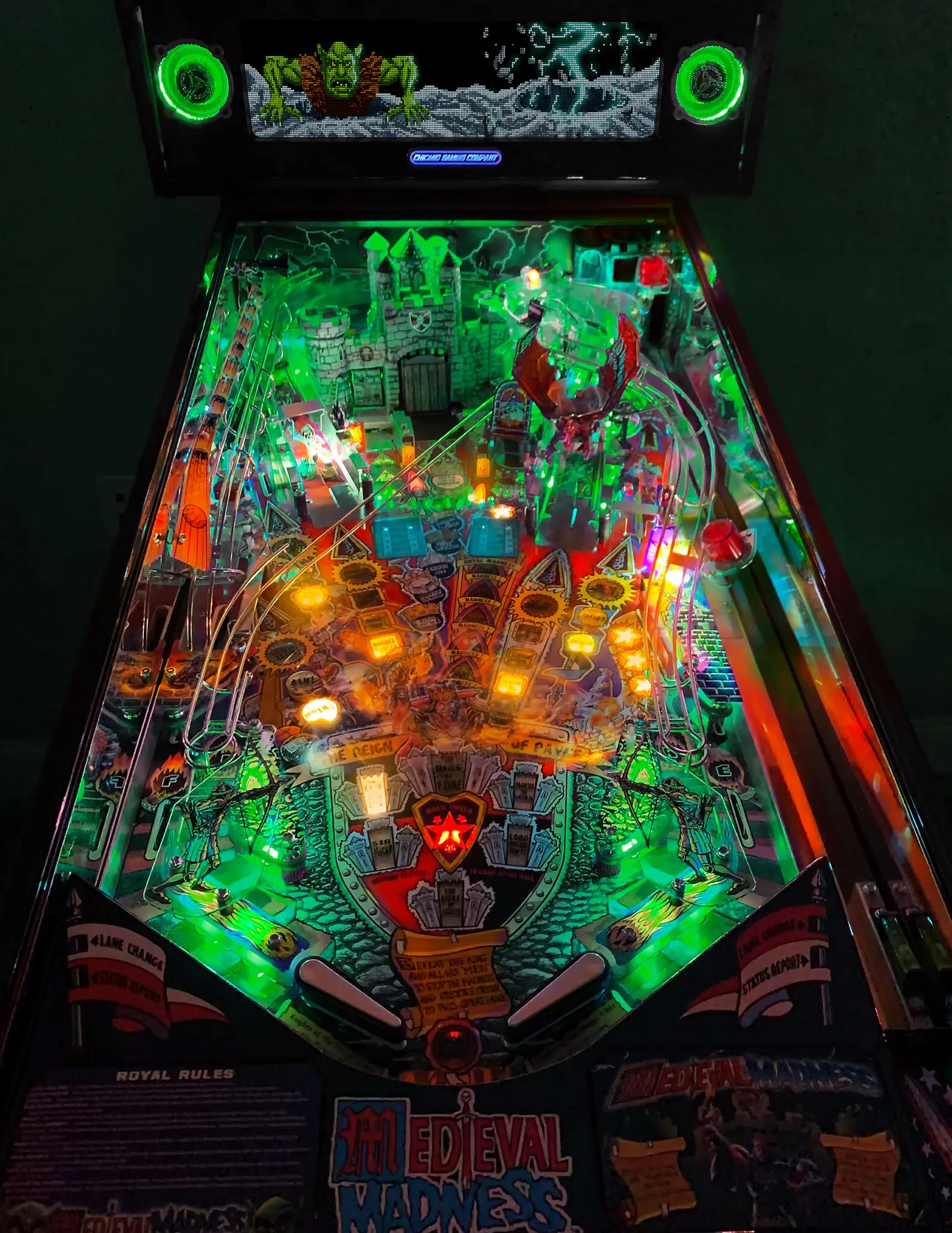 Medieval Madness Merlin Edition Pinball