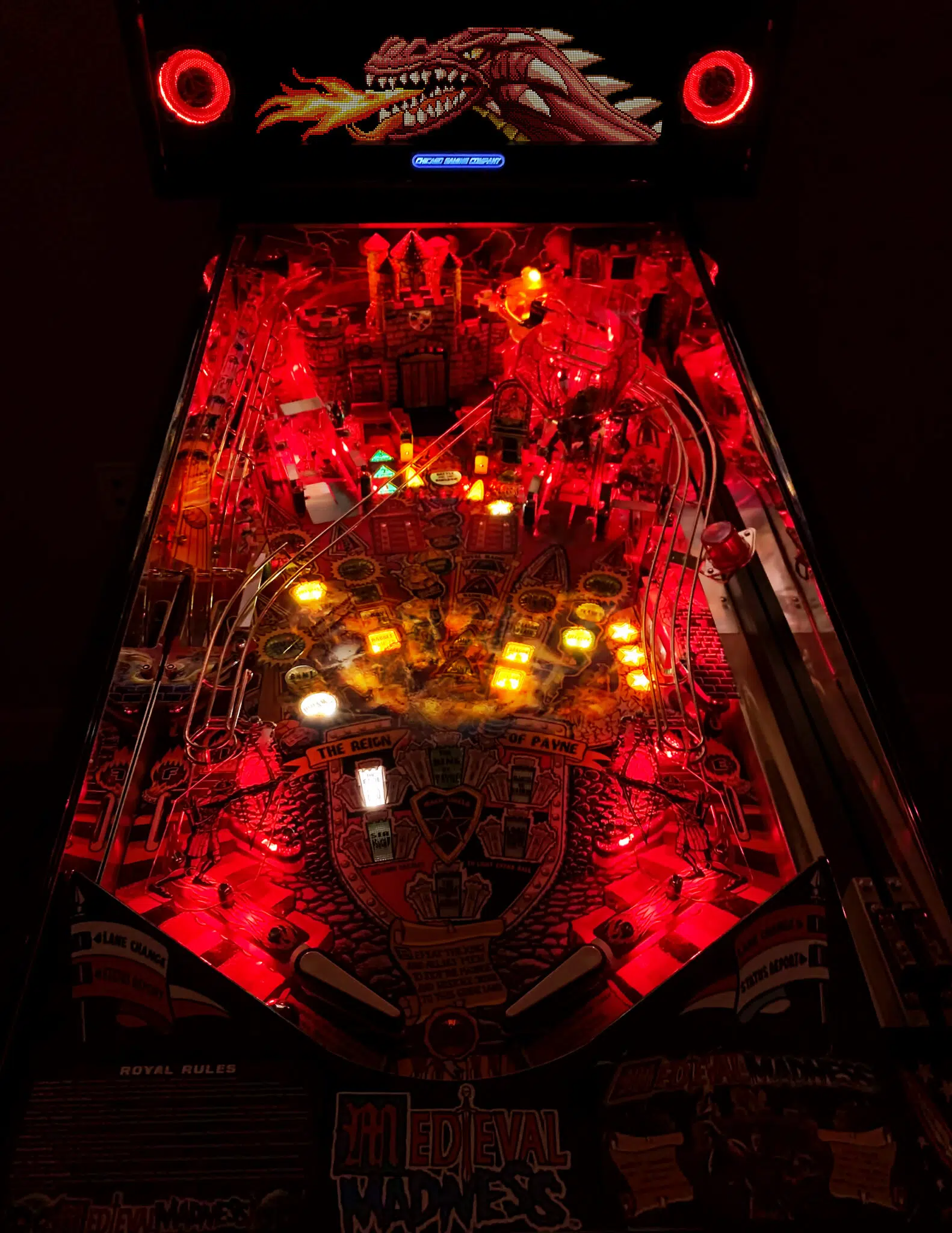 Medieval Madness Merlin Edition Pinball