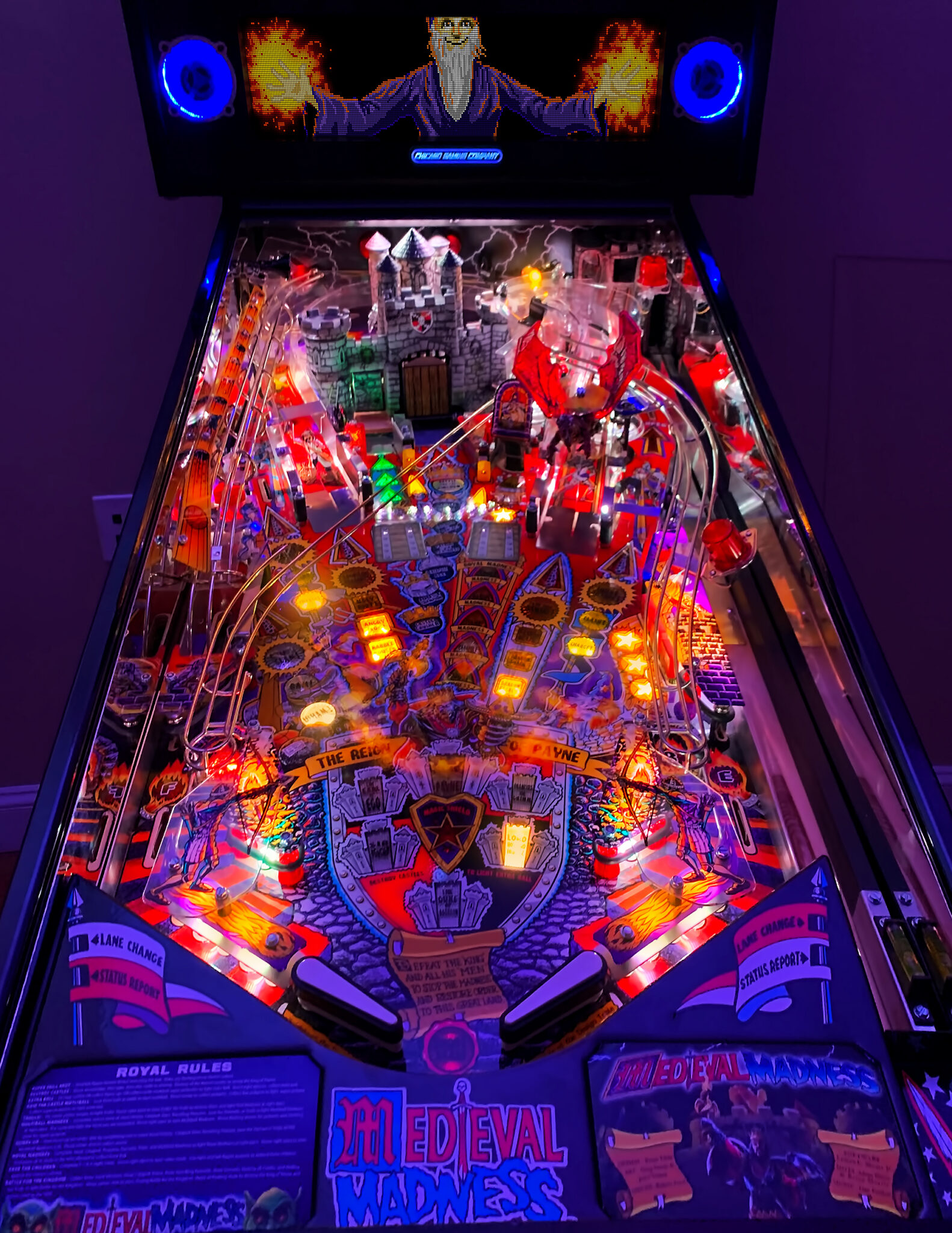 Medieval Madness Merlin Edition Pinball