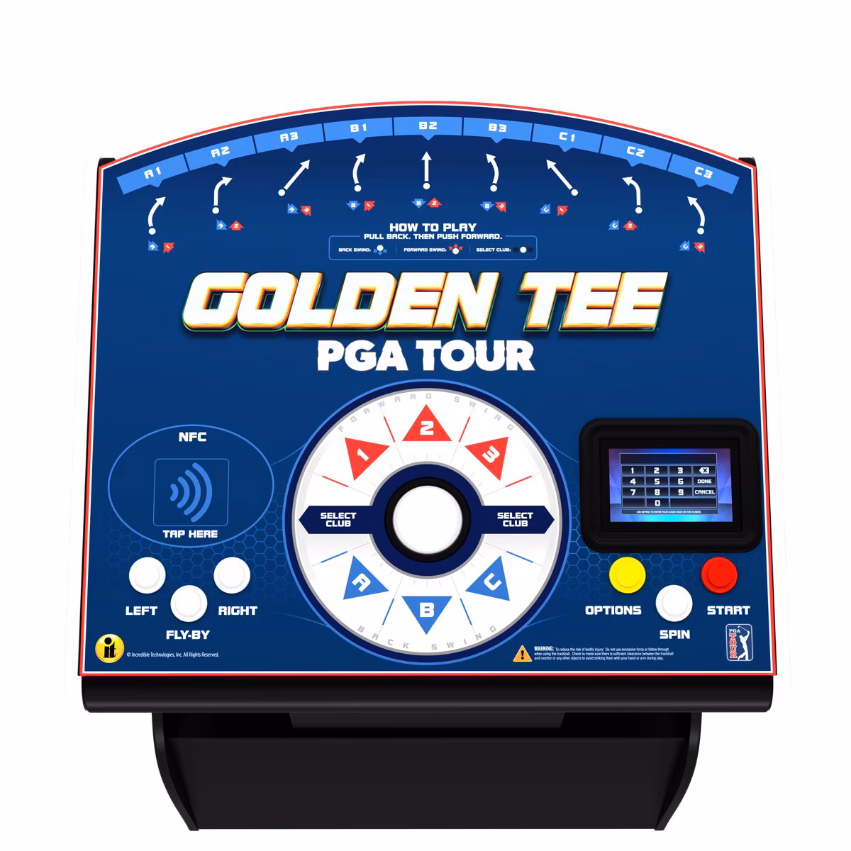 Golden Tee PGA Tour Showpiece Pro