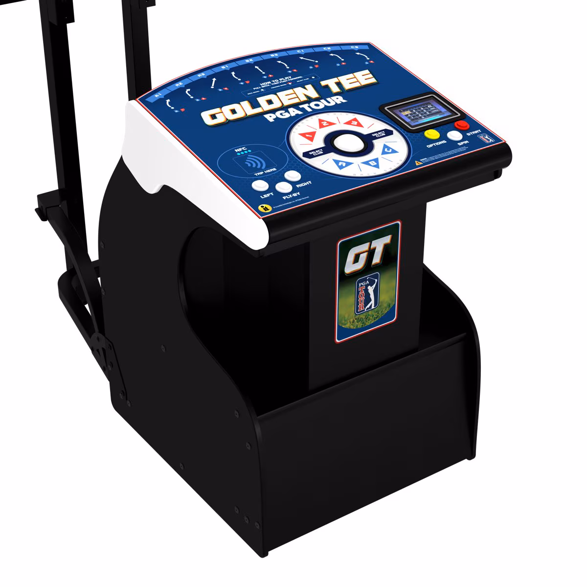 Golden Tee PGA Tour Showpiece Pro with Stand