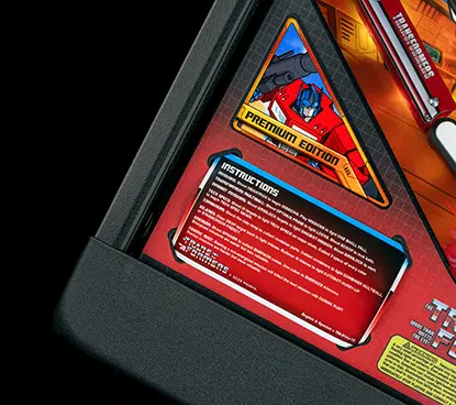 Transformers Premium Edition Pinball